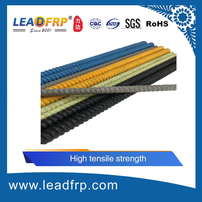 High Strength Fiberglass FRP Rebar Manufacturer for Construction Projects