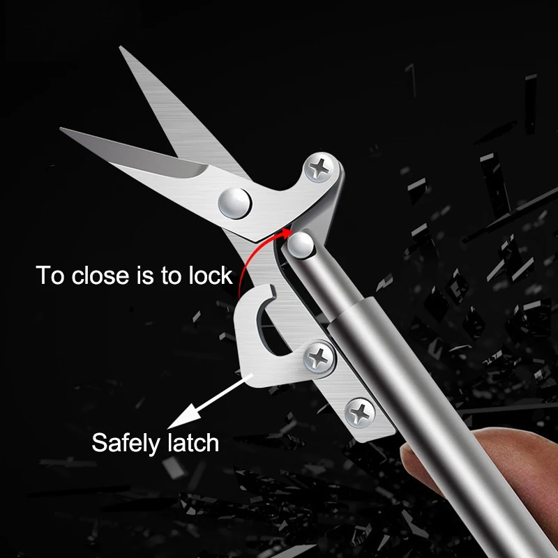 Garden Tools Secateurs Bonsai Shears Metal Gardening Scissor Pruning Tool Hand Cutter Fruit Picking Weed Gardening Hand Tools