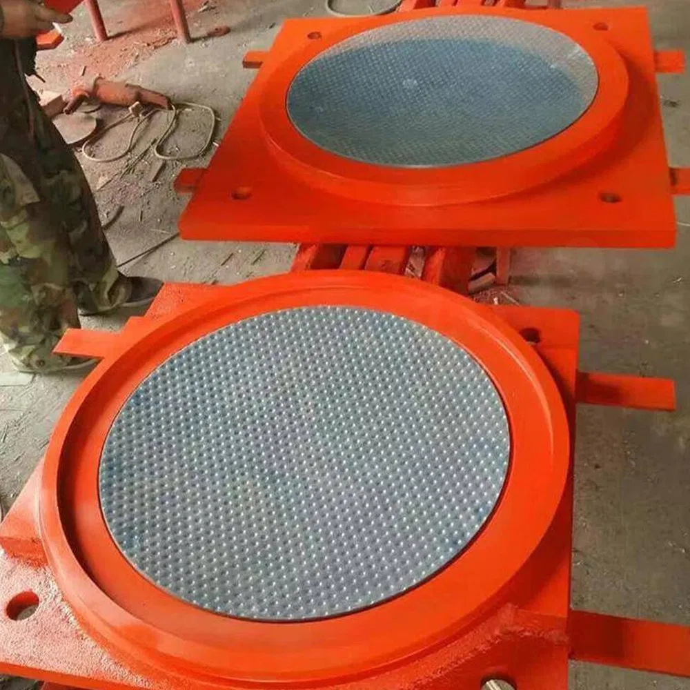 High Damping Stainless Steel Basin/Pot Rubber Bearing Seismic Isolation Base and Shock Absorber for Building Bridge