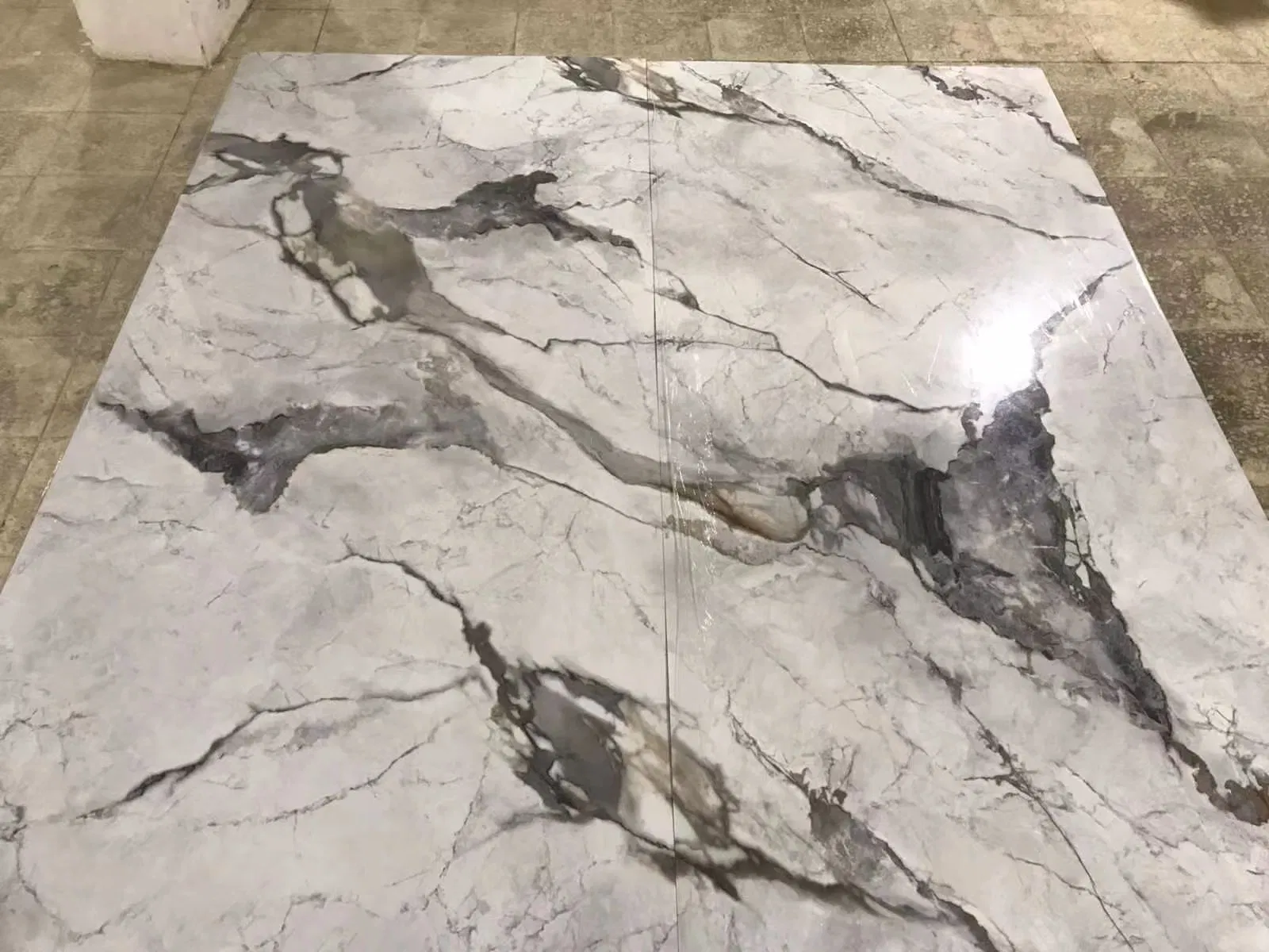 Customized UV Board PVC Marble Sheet Wall Panel for Indoor Decor
