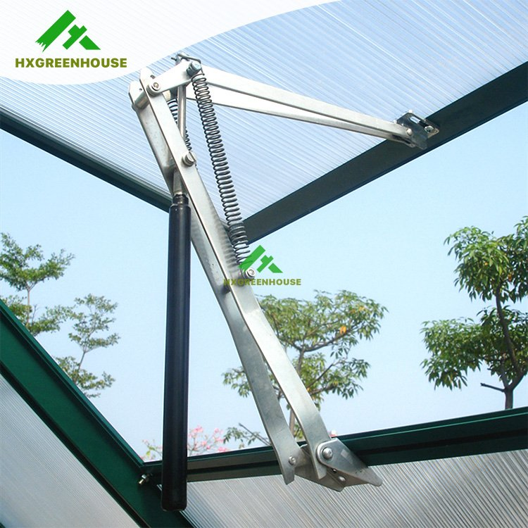 Mechanical Louver Folding Concealed Adjustable Temperature Greenhouse Door Smart Automatic Window Opener for Conservatory