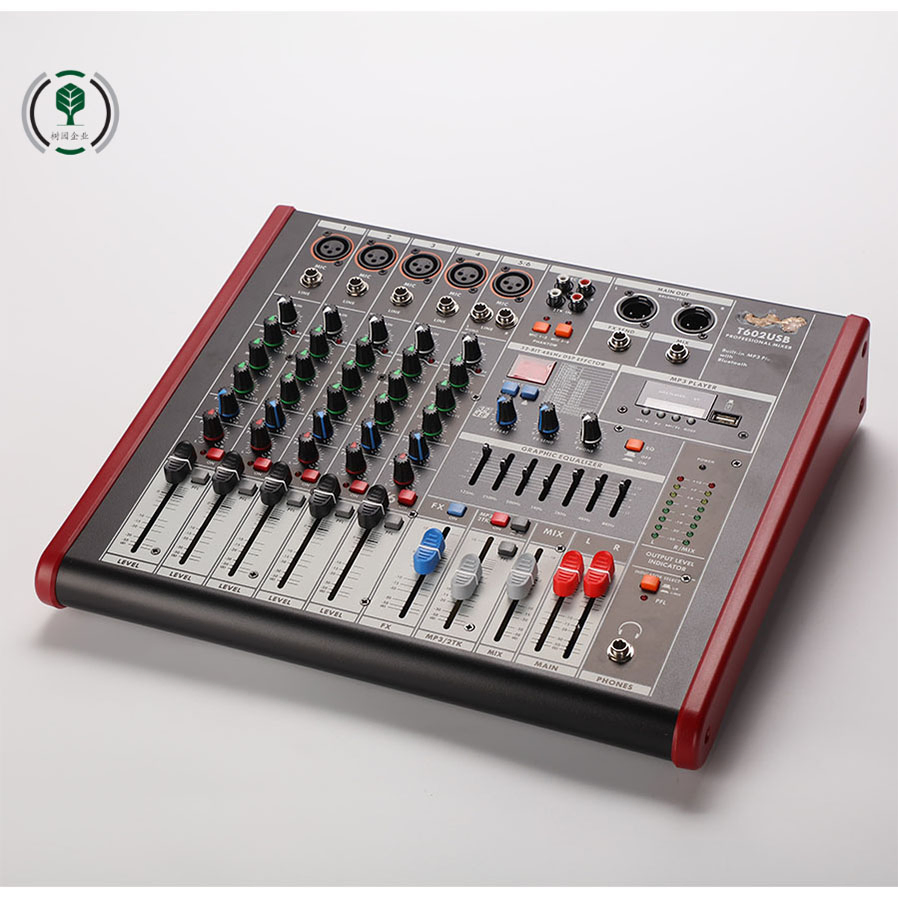 Portable Lightweight Easy Deployment Temporary Event Professional Audio Mixer