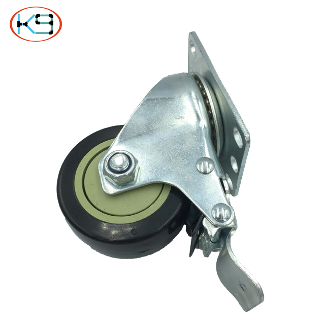 Fixed Direction Horizontal Plug Stem Break Caster
