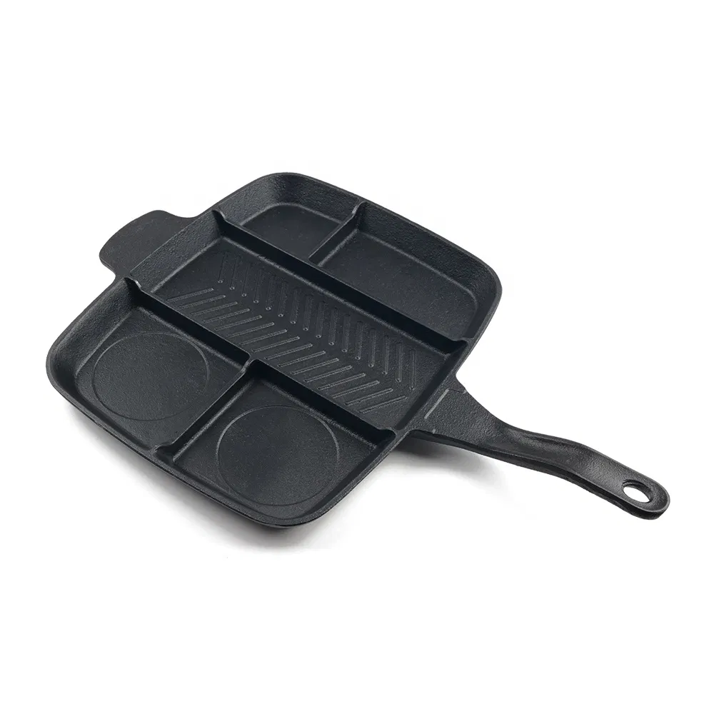 Чугунная сковорода 5 в 1, 38 см