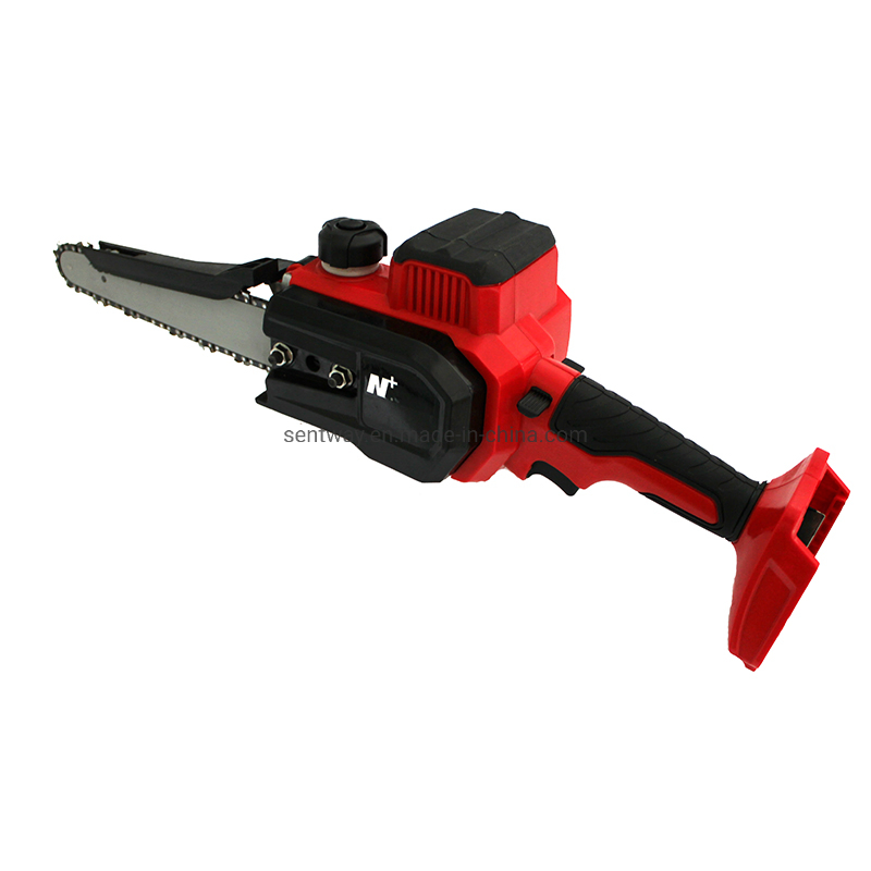 CE Certification Nplus New Energy Mini Chain Saw Battery 8-Inch Cordless Chain Saw Electric