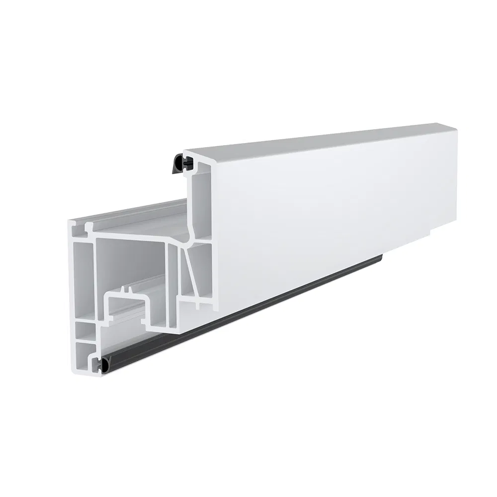Structural Components Extrusion White UPVC Window Plastic Profile for Sale
