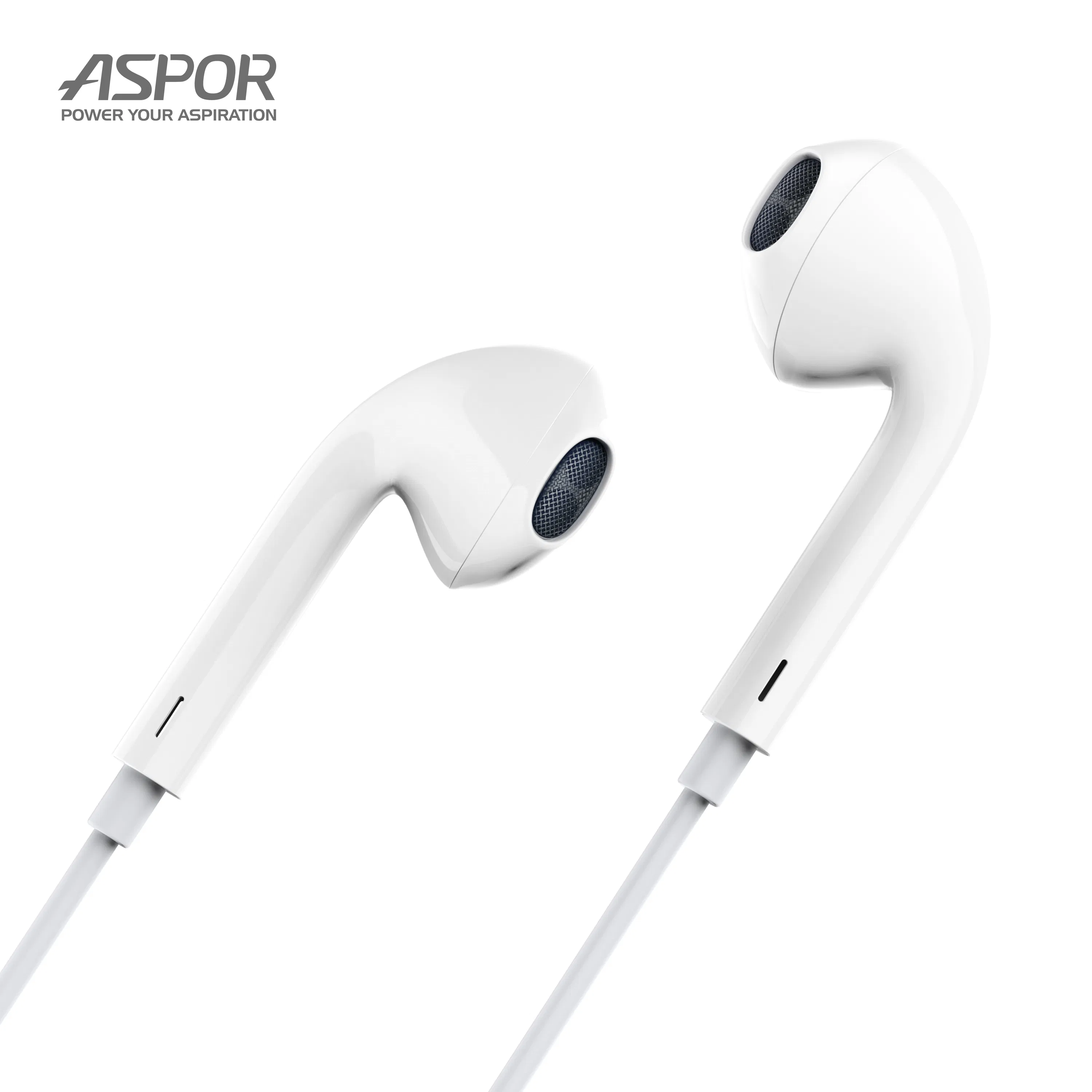 Наушники Aspor с микрофоном для iPhone (Lightning)