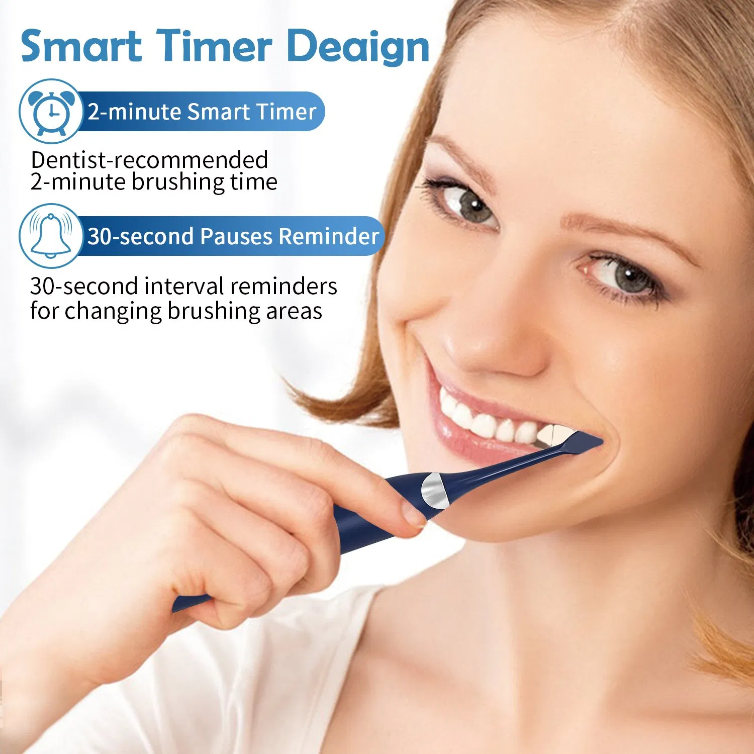 Wholesale Price Ipx7 Waterproof Vibrate Portable Electric Toothbrush for Adults