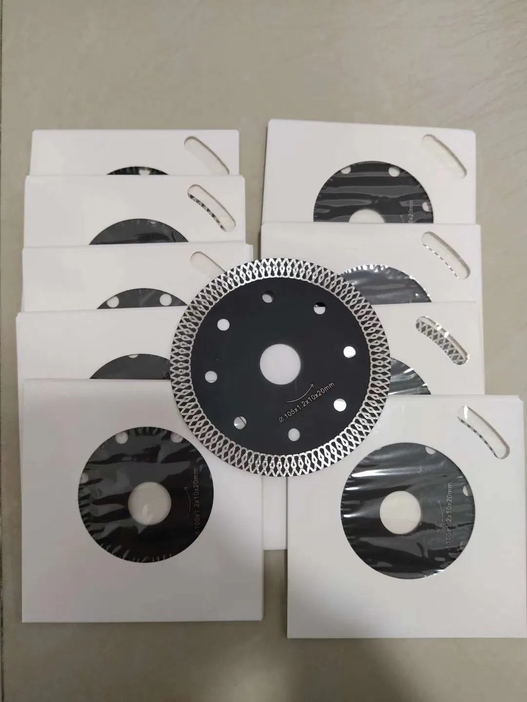Durable Turbo Diamond Saw Blades for Precision Dry Cutting