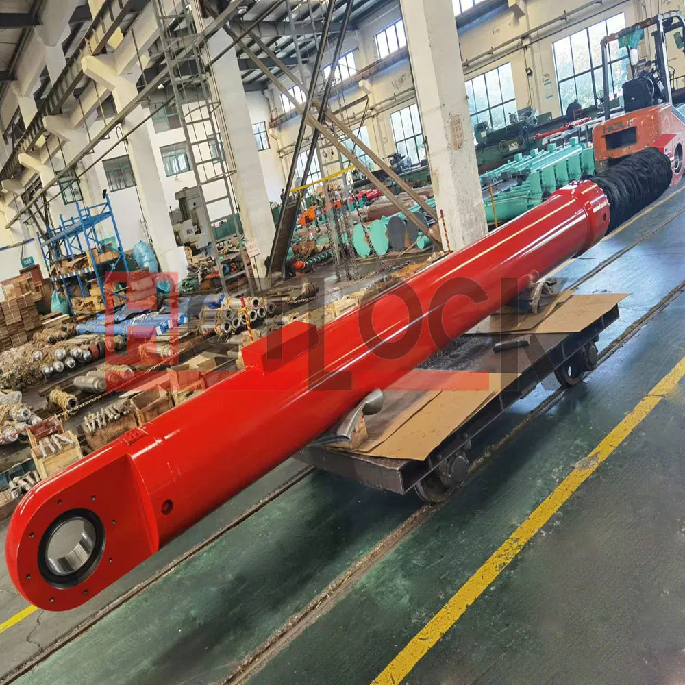 Гидравлический цилиндр двойного действия для морских кранов