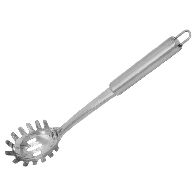 Wholesale Stainless Steel Kitchen Slotted Scoop with Hook