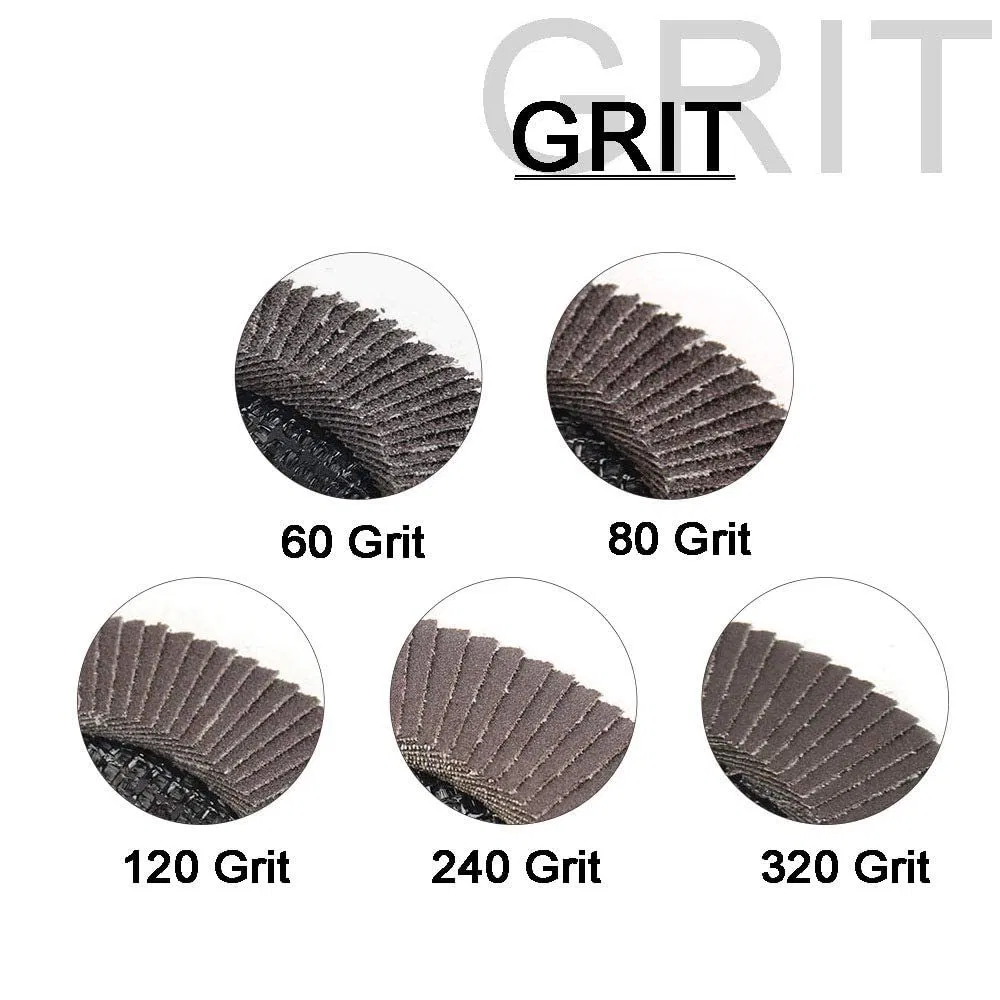 Лепестковый шлифовальный диск 240 грит, 6 дюймов