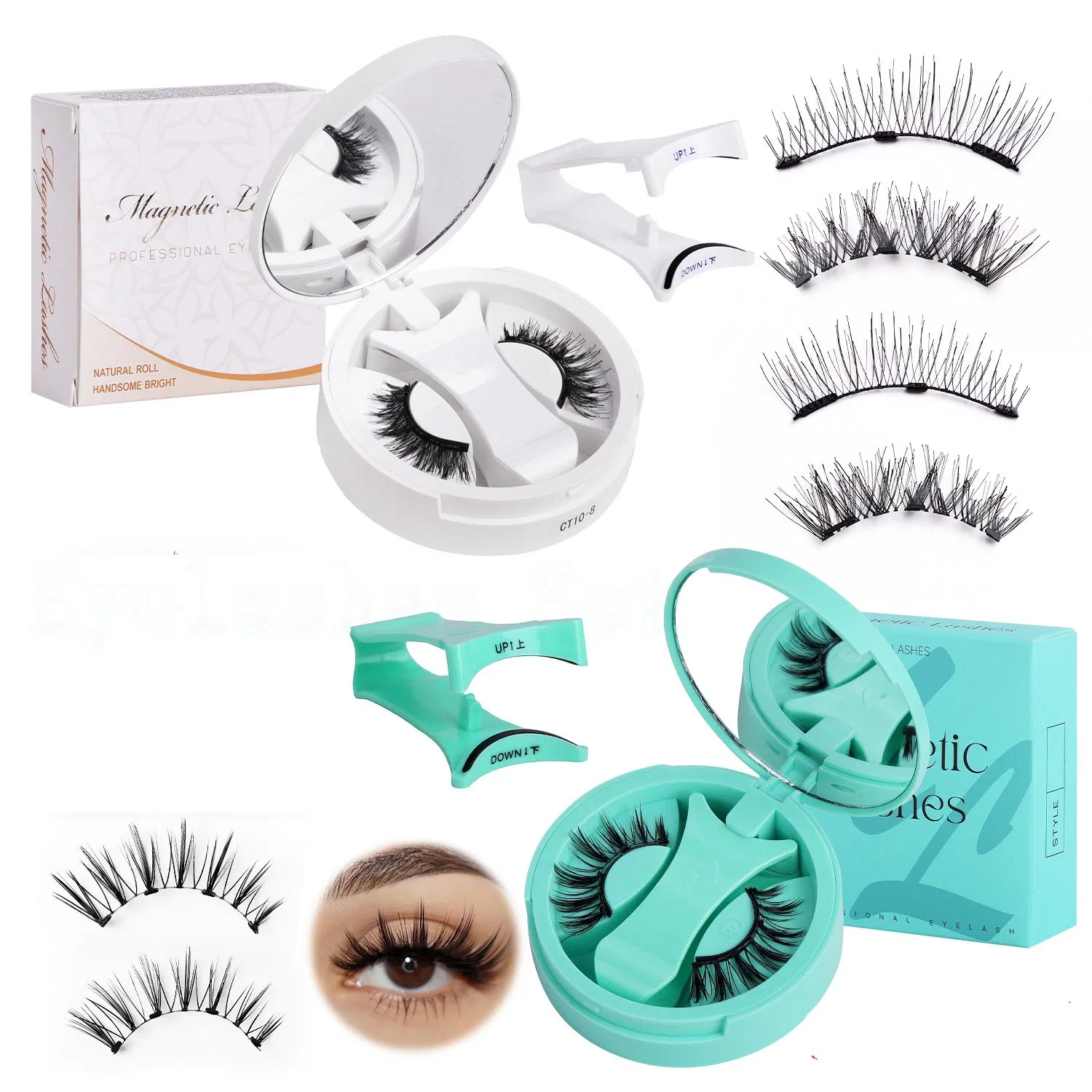 Magnetic Eyelashes High Quality Eye Lashes Waterproof Lashes Wholesale