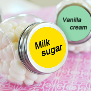 Custom Irregular Round Shape Stickers for Unique Branding