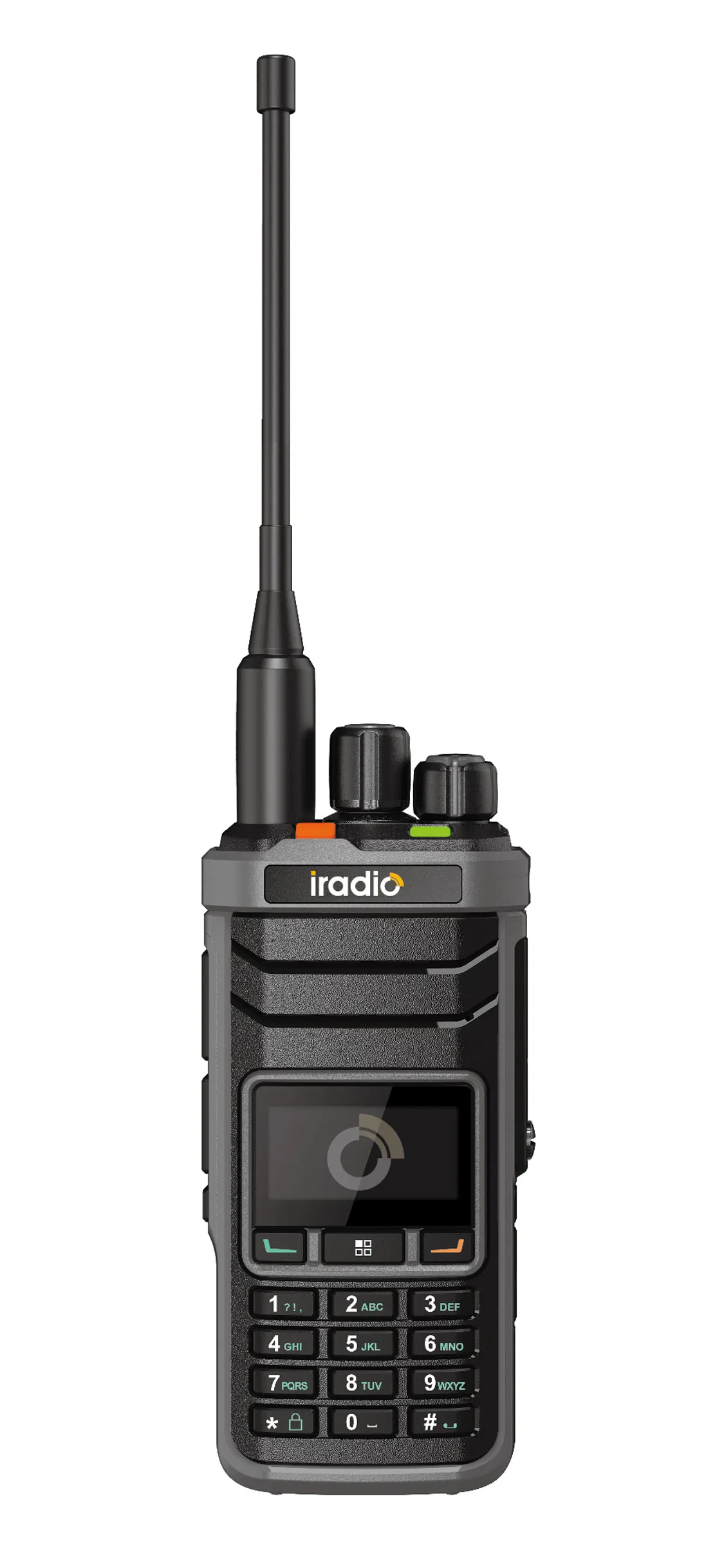 Powerful Iradio Two-Way Radio with Definable Startup Greetings