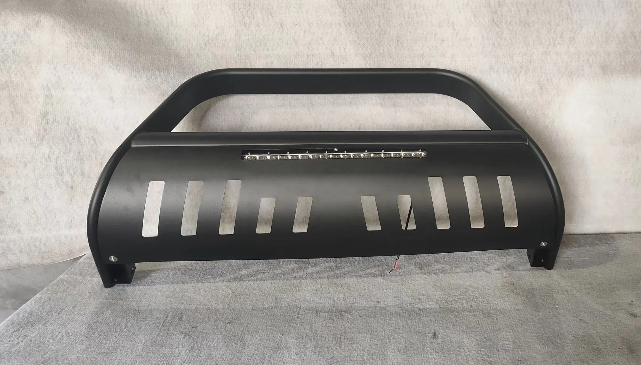 Стальной передний бампер-решетка для JAC T8 с порошковым покрытием