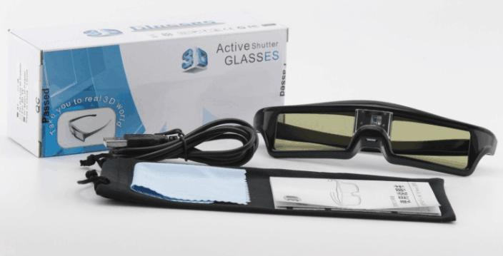 Factory Wholesale Active Shutter DLP 3D Glasses for Projector