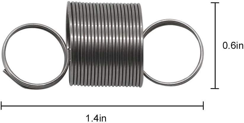 Premium Custom Spring Steel Dual Hook Tension Coil Spring