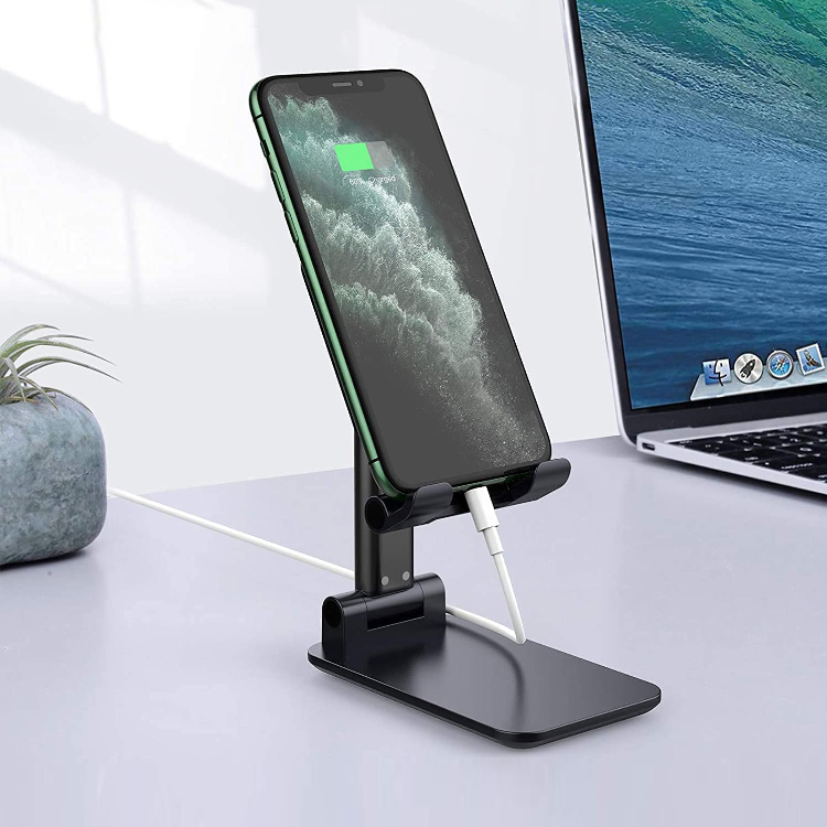 Charmount Non Slip Silicone Desk Tablet Phone Stand Portable Folding Phone Holder