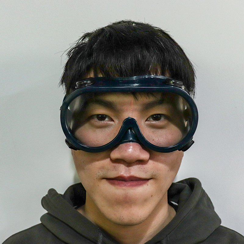 Customized Simple Prescription Professional Anti-Dust Eye Protection Safety Glasses