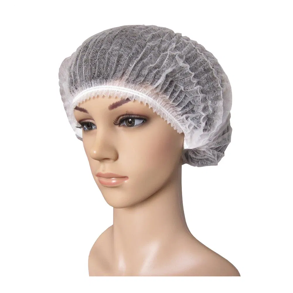 Disposable Good Quality Surgical Nonwoven Bouffant Cap