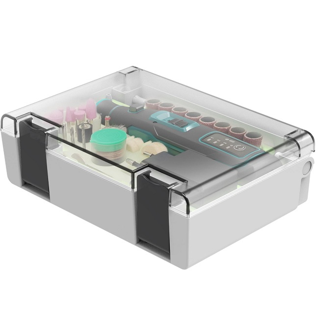 Liangye 4V Battery Power Tools Cordless Electric Mini Rotary Grinding Tool Set