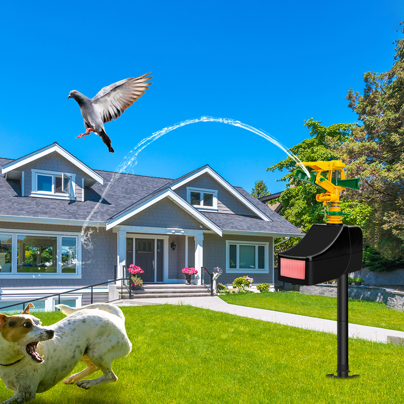 Effective Outdoor Animal Cat Dog Bird Fox Sprinkler Repeller for Gardens and Yards Use