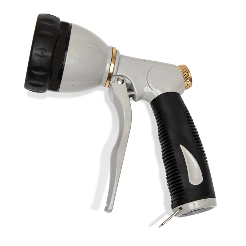 Heavy Duty Metal Water Hose Garden Hose Nozzle with Adjustable Spray Patterns