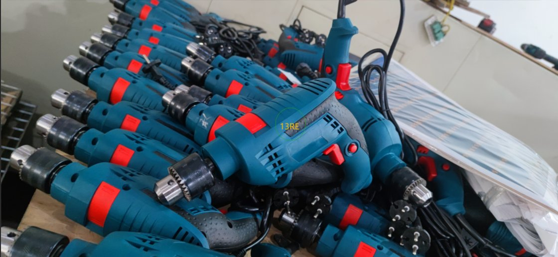 Электрическая ударная дрель 710W, многофункциональная