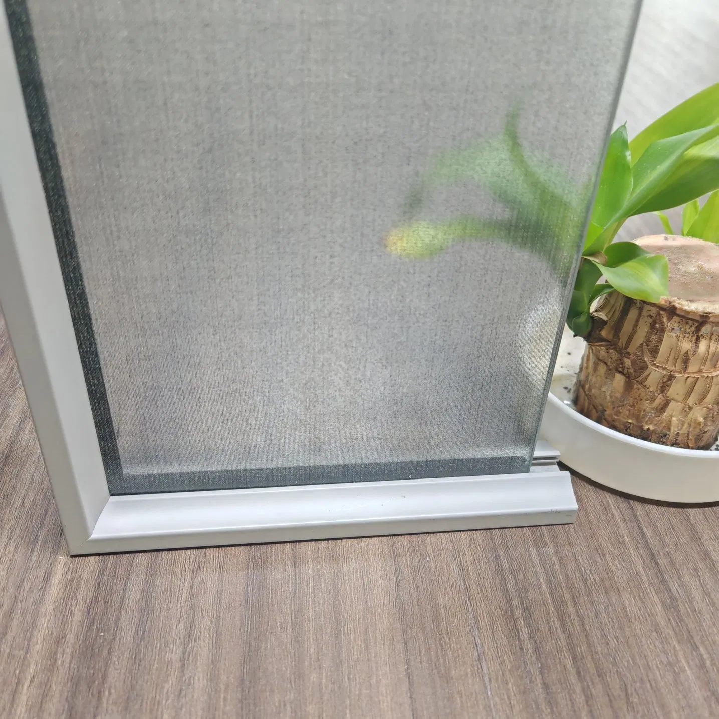 Fashionable Decorative Fluted Glass Effect Textured Float Glass Laminated Glass