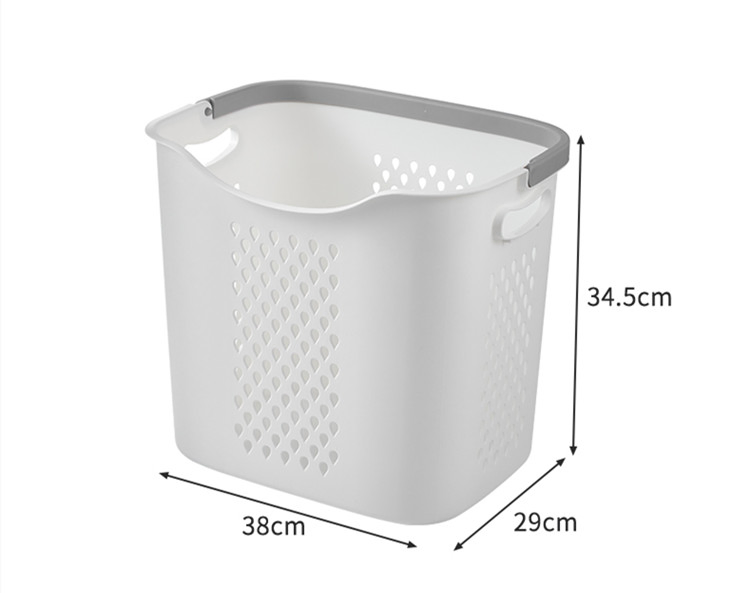High Quality More Strong Easy-to-Carry Handles Dirty Clothes Organizer Plastic Laundry Basket