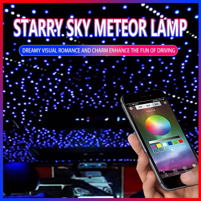 Комплект звездного неба Twinkle & Meteor для авто с APP