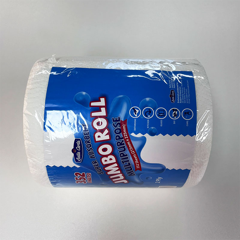 Munufacturer 2ply Water Oil Absorption Cleaning Jumbo Roll Kitchen Paper Towels