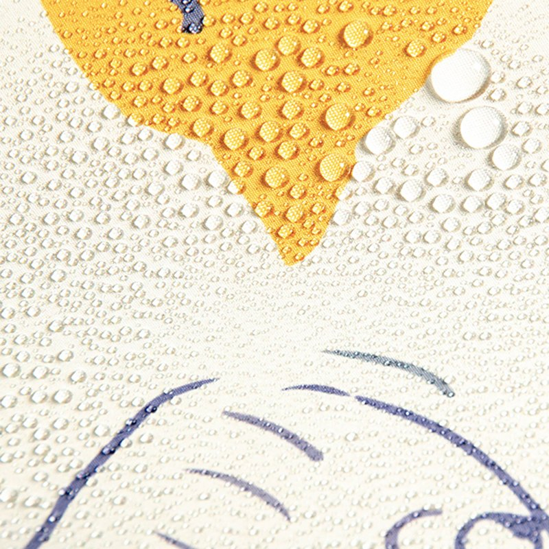 Складной зонт с принтом, металлическая рама, защита от УФ