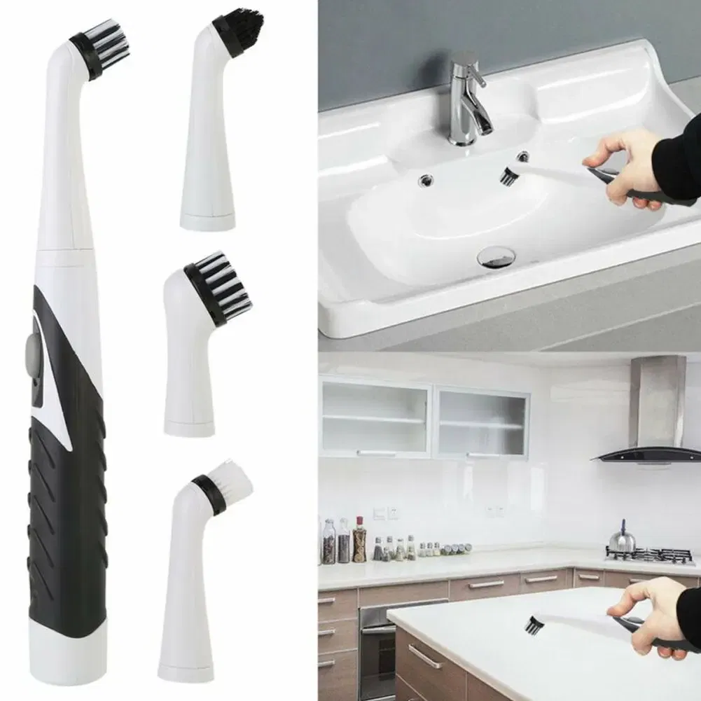 Electric Cleaning Brush Kit with Electric Scrubber Cleaner for Homes