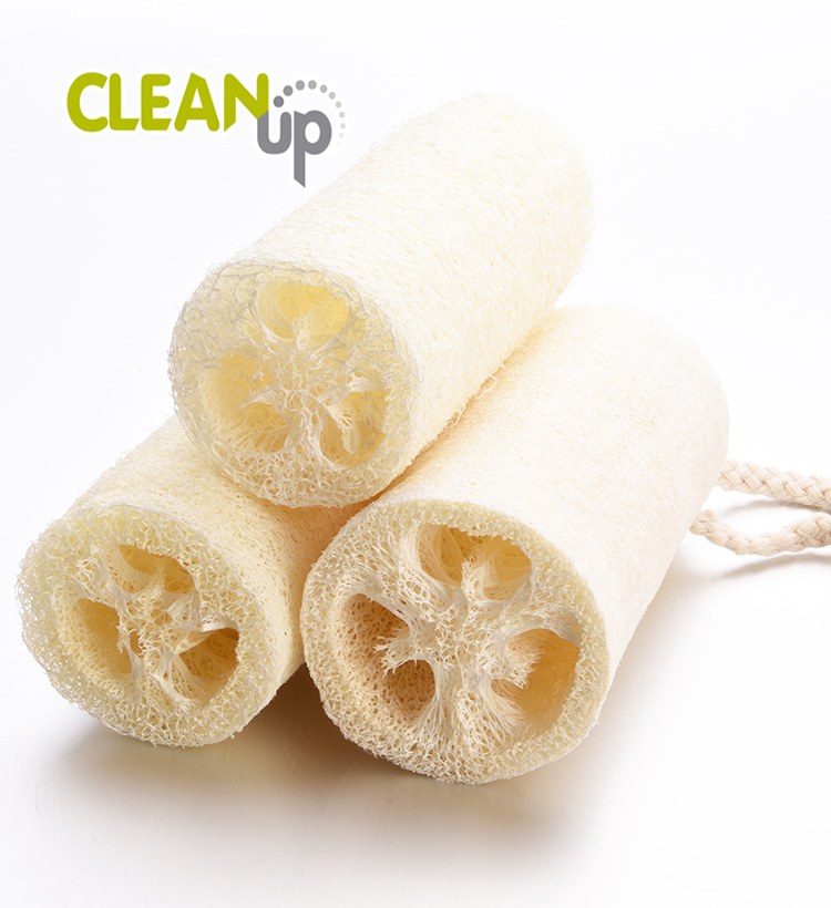 100% Nature Organic Loofahs Loofah Natural Luffa Body Wash Sponge SPA Exfoliating Scrubber