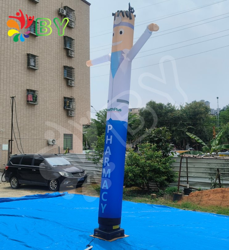 Hot Sale CE Approved Blower High Quality Christmas Air Dancer Inflatable Air Dancers