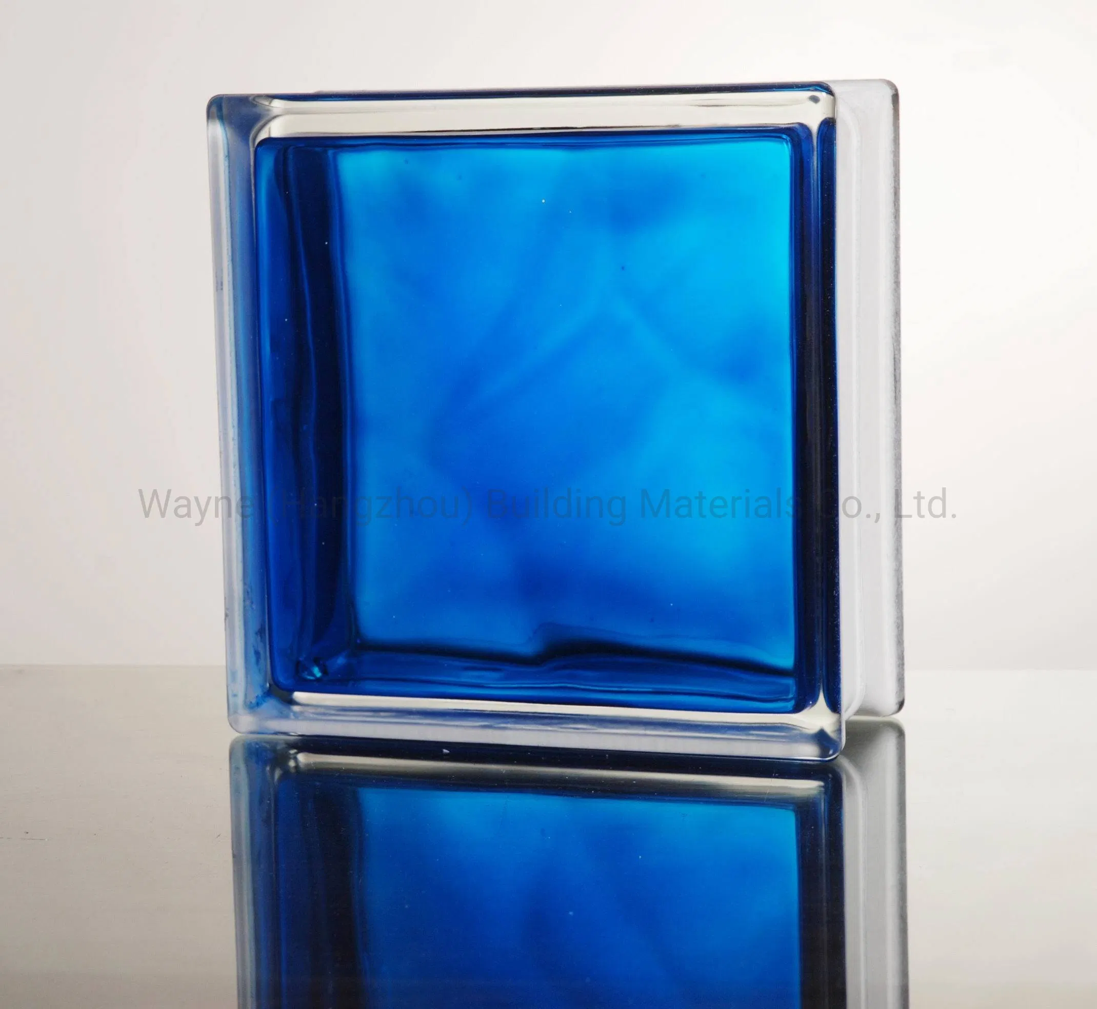 New Pattern Design High Quality 190X190X80mm Artistic Glass Block Brick