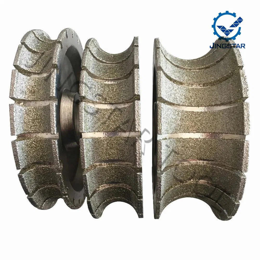 Vacuum Brazed Diamond Profile Cut-off Marble Abrasive Wheel for Granite