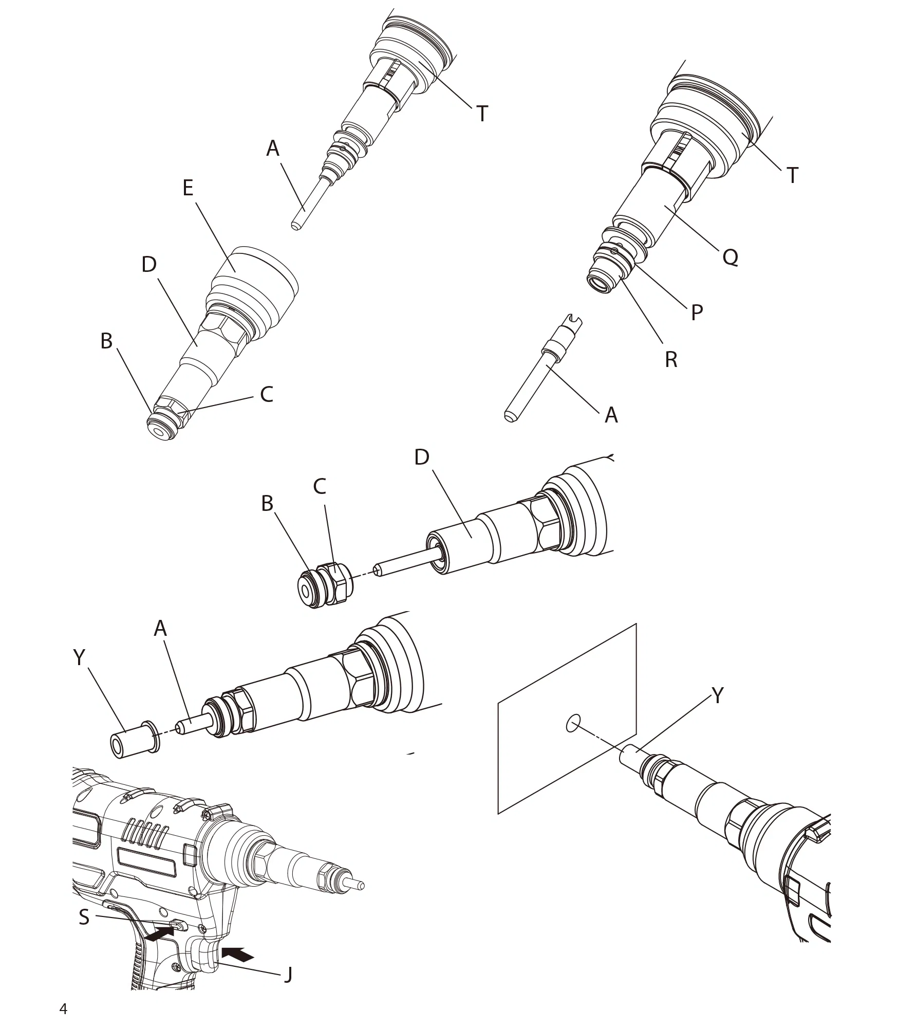 Powerful Electric Rivet Gun for Fast and Accurate Riveting