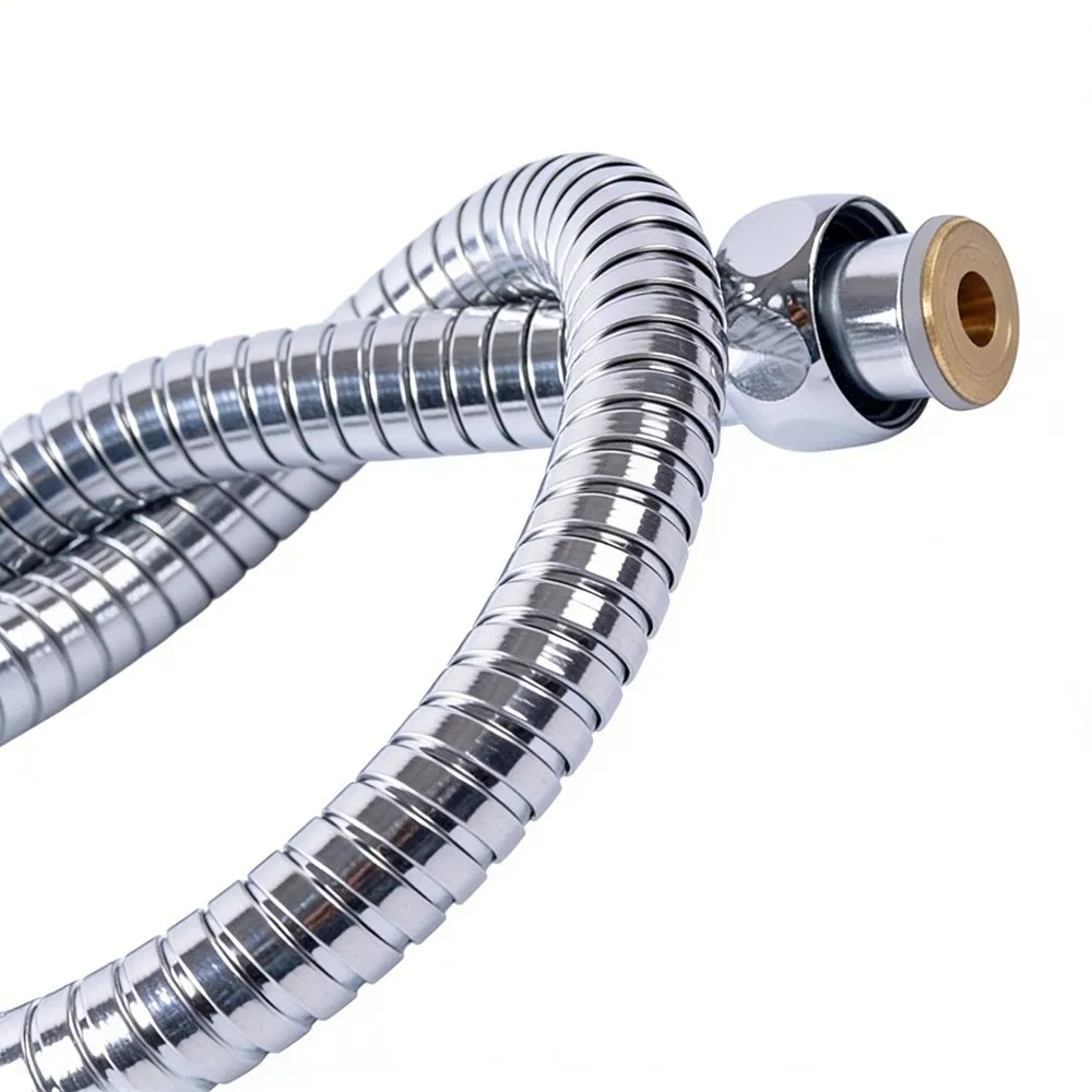 Extra Long Shower Hose with High Pressure Rating for Ultimate Control