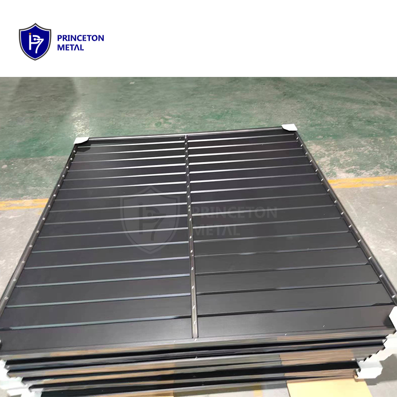 Durable Rust-Free Aluminium Slat Privacy Fence Panel for Garden Outdoor Spaces