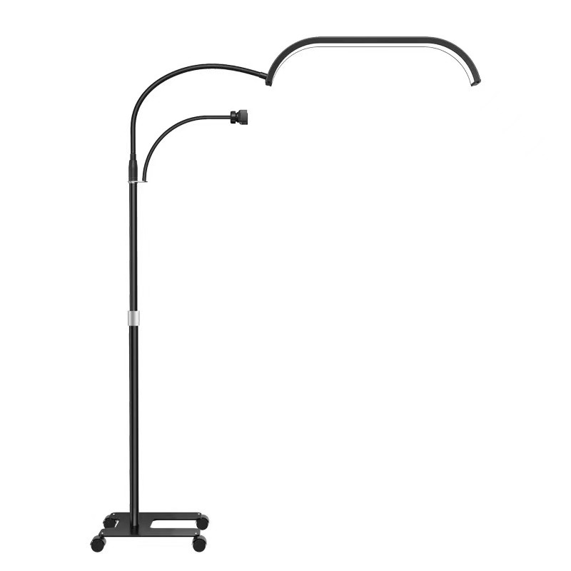 24inch Eyelash LED Floor Light, LED Beauty Lamp for Lash Extension, Arch Lash Lighting for Beauty, Cosmetology, Lashes, Tattoo,