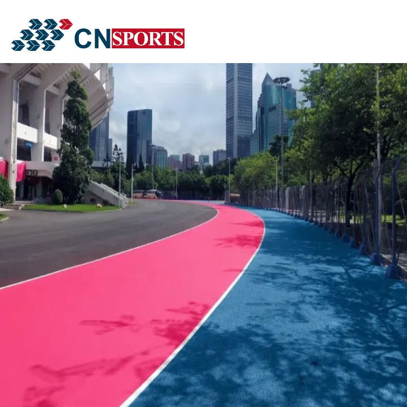 Color Durable and Environmental Protection Crystal Road Flooring