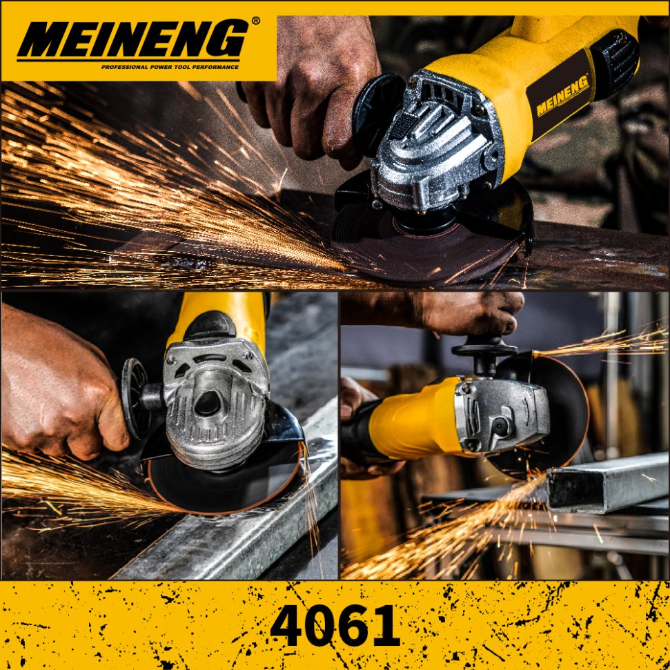 Угловая шлифмашина Heavy-Duty 4061, 1050Вт