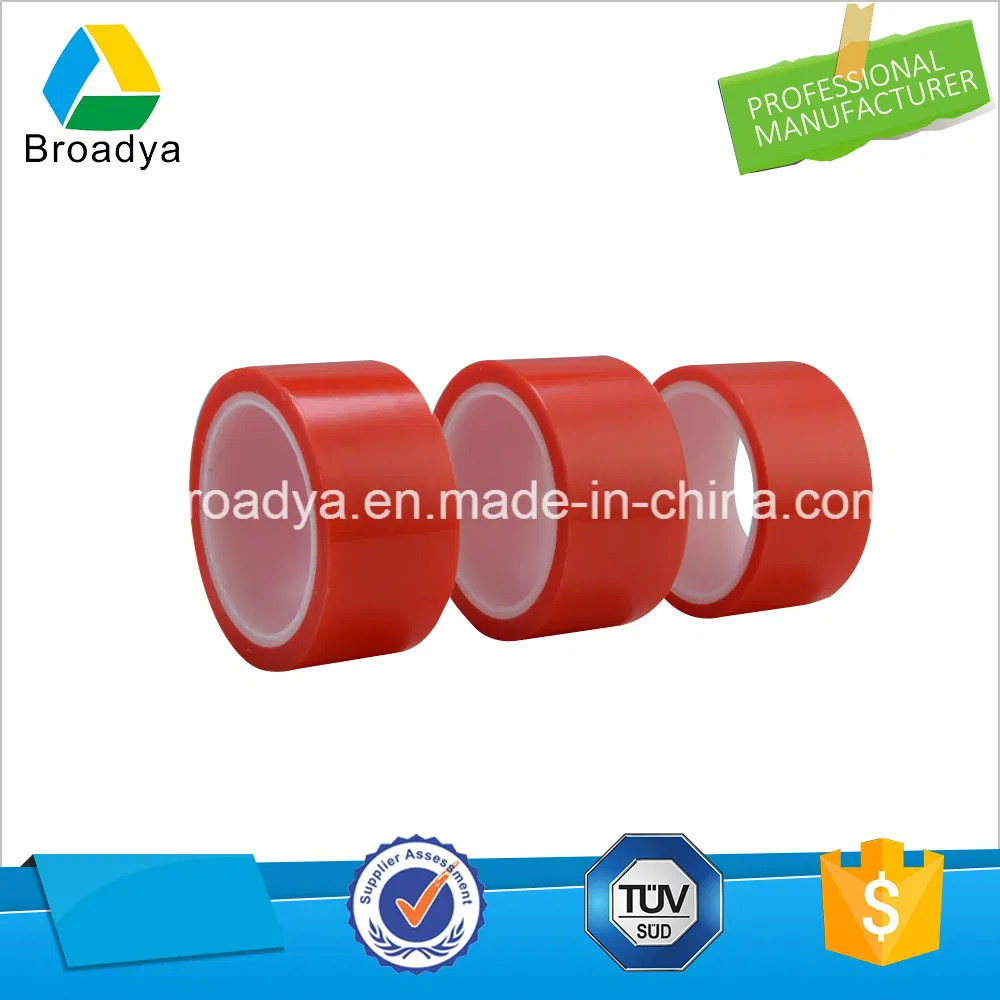 Jumbo Red Liner Polyester 150mil Double Sided Adhesive Tape (BY6982G)
