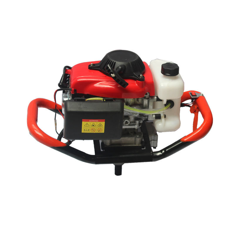 144F Petrol Engine,53CC Post Hole Digger Earth Auger for Holes Digging
