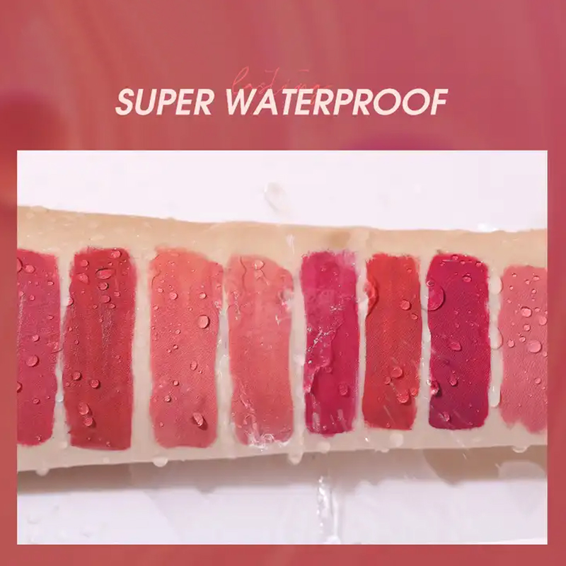 Ditong Velvet Matte Long Lasting Lip Glaze Non-Sticky Cup Waterproof Lip Gloss Natural Liquid Lipstick