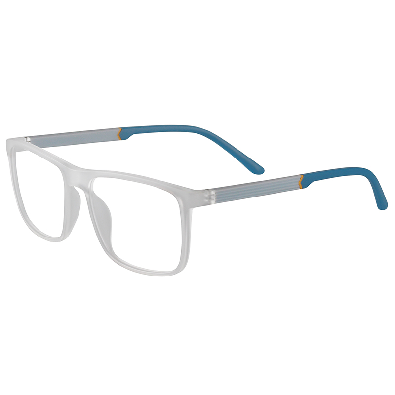 Cheap Unisex Spectacle Spring Hinge Myopia Rectangle Colorful Matt Color Optical Frames