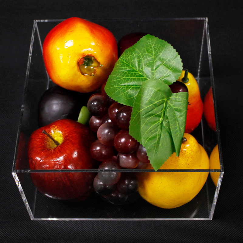Customized Square Detachable Acrylic Models Display Storage Box